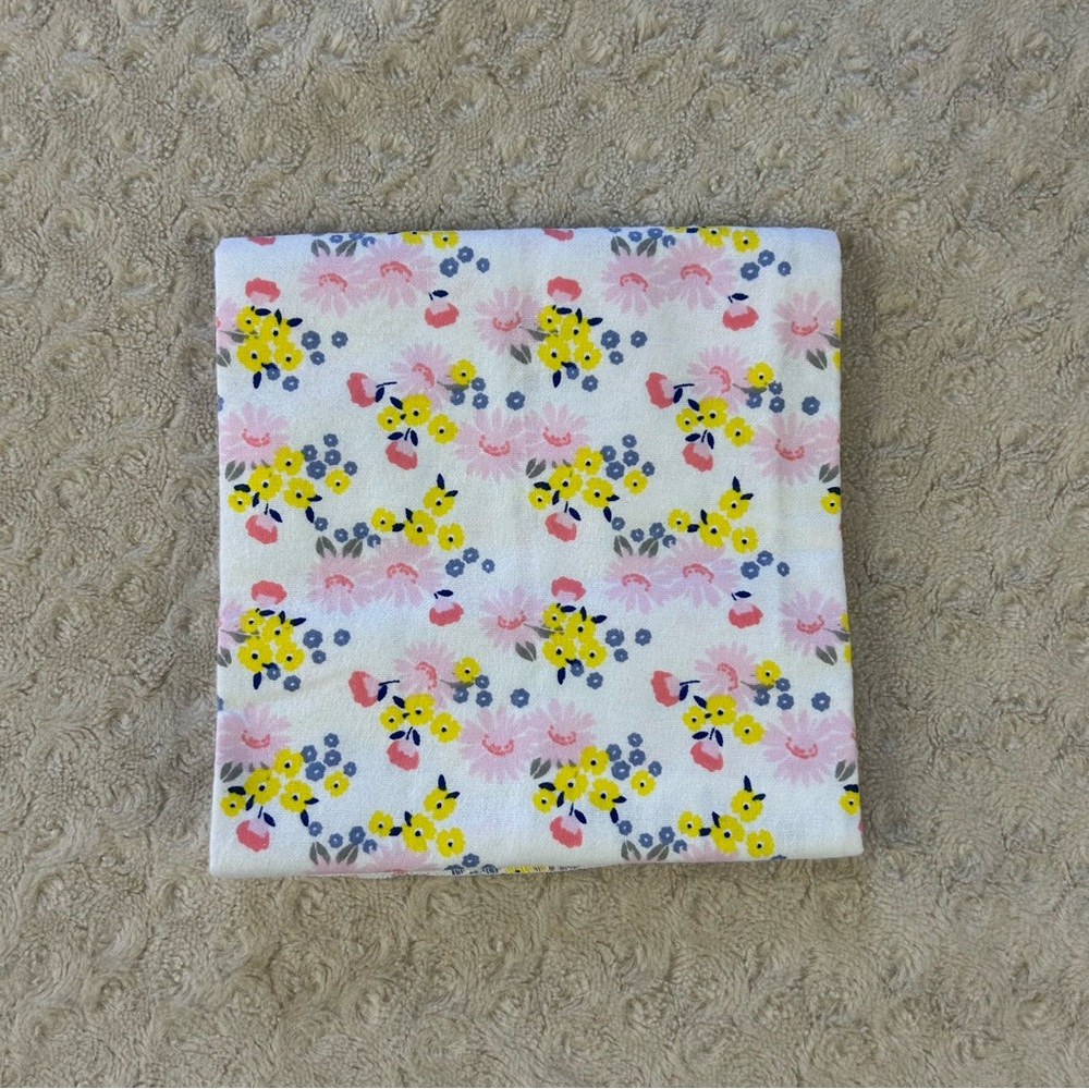 Simple Joys by Carter's Floral Baby Receiving Blanket Yellow White Pink Flowers